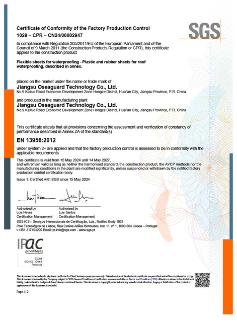 Certificaci&oacute;n CE