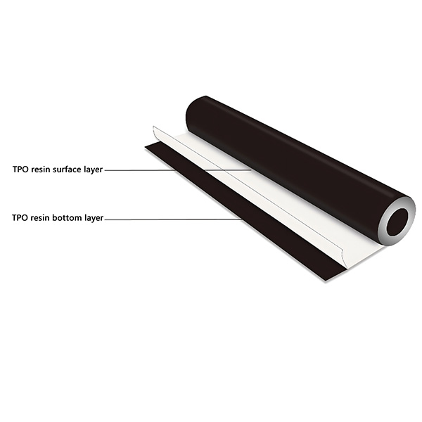 Membrana impermeabilizante de TPO no reforzada