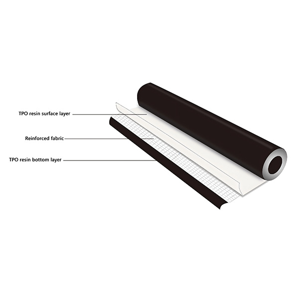 Membrana impermeabilizante de TPO reforzada