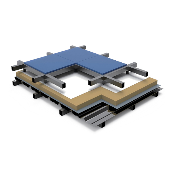 Sistema de techado metálico