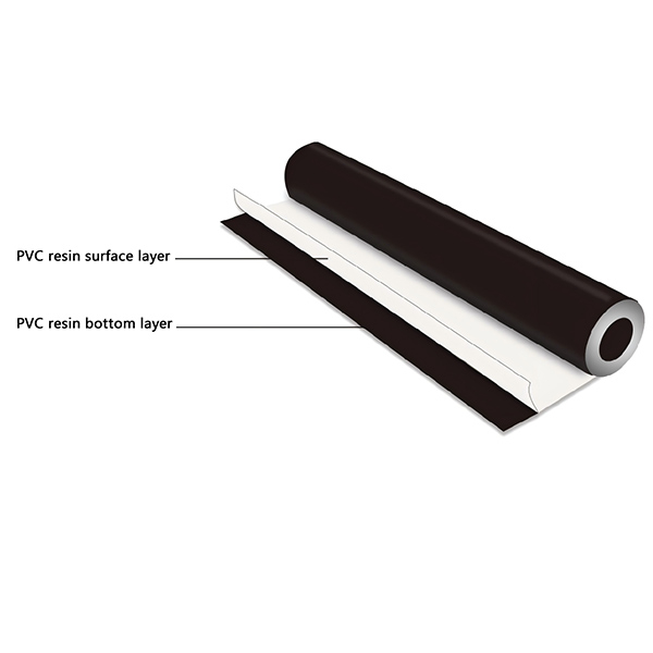 Membrana impermeabilizante de PVC homogénea