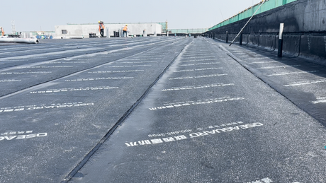 The waterproof membrane after installation.png